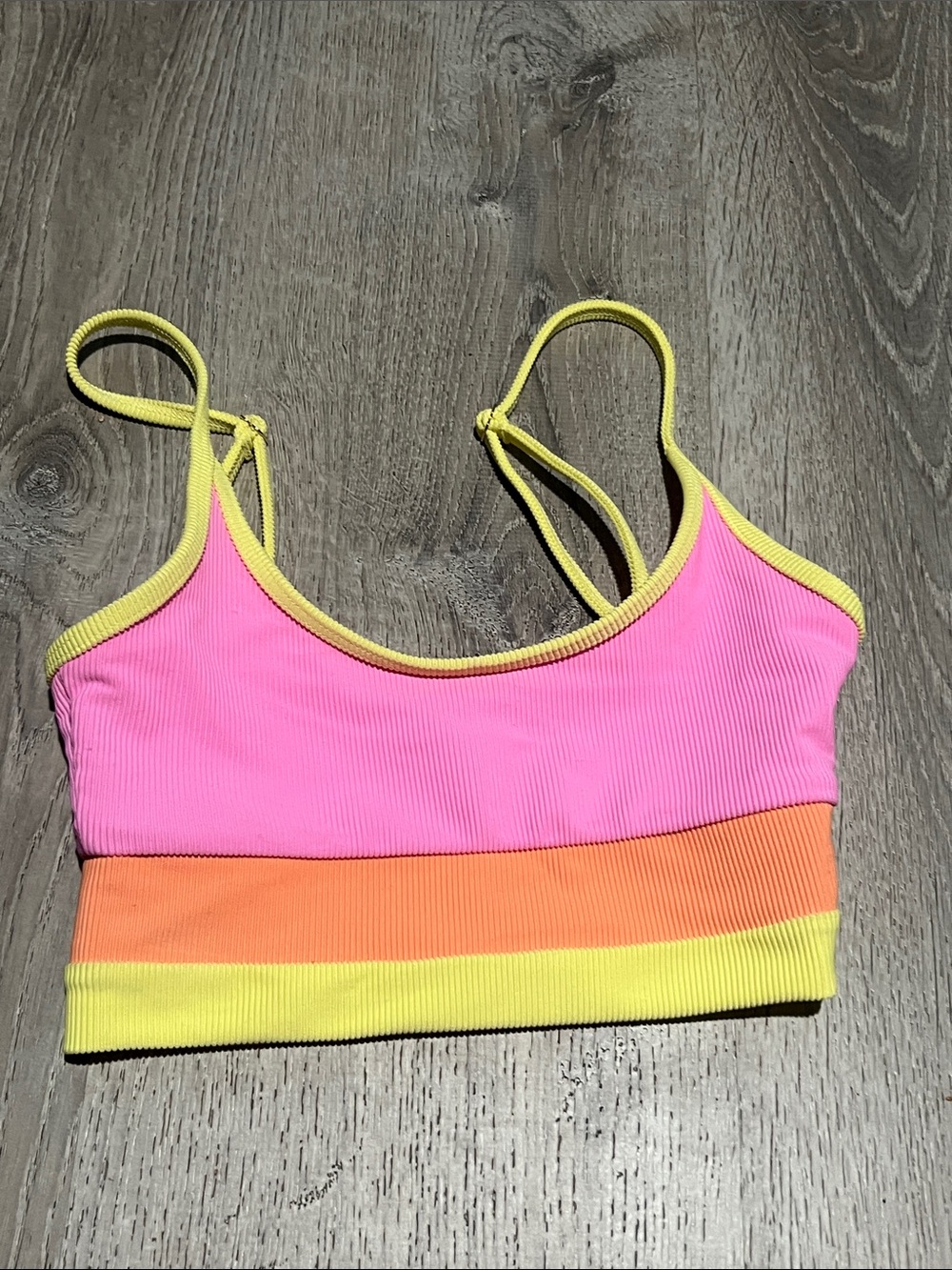 Beach Riot Soleil Colorblock Ribbed Bikini Set - Picture 6 of 16